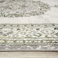 thumbnail image 3 of KUKOON Vintage Green Medallion Distressed Area Rug, 3 of 4