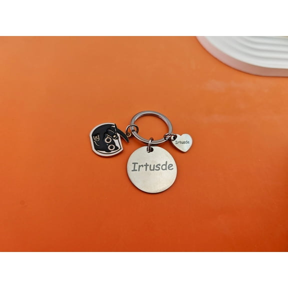 Irtusde Key rings Metal Key Rings, 2 Pack, Silver, Standard Size