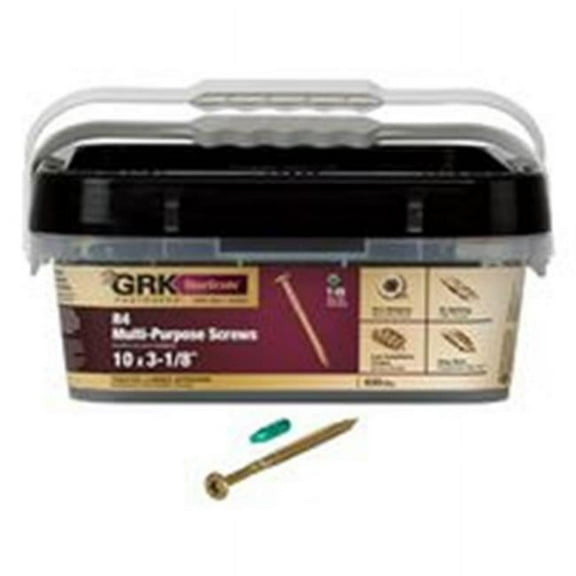Grk Fasteners R4 Multi Purpose Screws 10 X 3-1/8In 630Qty