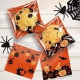 thumbnail image 6 of EUDIDV Spooky Candy Tote 100pcs Halloween Biscuits Roll Candy Snow Candy Packaging Bag Ghost Festival Party Gift Self Sealing Bag Jack-O'-Lantern Candy Bags, 6 of 7