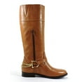 thumbnail image 2 of Ralph Lauren Lauren Women's Jacqui Chain Riding Boot,Polo Tan,7.5 M US, 2 of 6