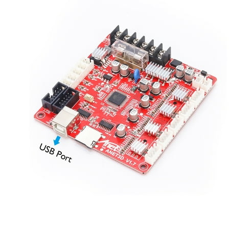 Anet A1284-Base Control Board Mother Board Mainboard for Anet A2 DIY Self Assembly 3D Desktop Printer RepRap i3