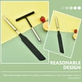 thumbnail image 5 of T-Shape Crepe Maker Stainless Steel Dough Spatula Pancake Turner Crepe Pan Maker Tool, 5 of 5