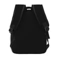 thumbnail image 4 of Gaeub Black Ergonomic Lightweight Laptop Backpack - Multiple Pockets for School, Work, Travel, Outdoor Activities -One Size, 4 of 5