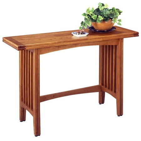 Home Styles Mission Style Convertible Sofa Table Oak Finish Home Styles Mission Style Convertible Sofa Table Oak Finish