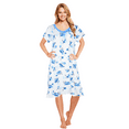 thumbnail image 3 of JEFFRICO Womens Nightgowns Sleepwear Soft Pajama Dress Nightshirts, 3 of 6
