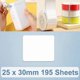 thumbnail image 1 of Thermal Paper Tag For NiiMbot D101 25 x 30mm 210 Sheets, 1 of 5