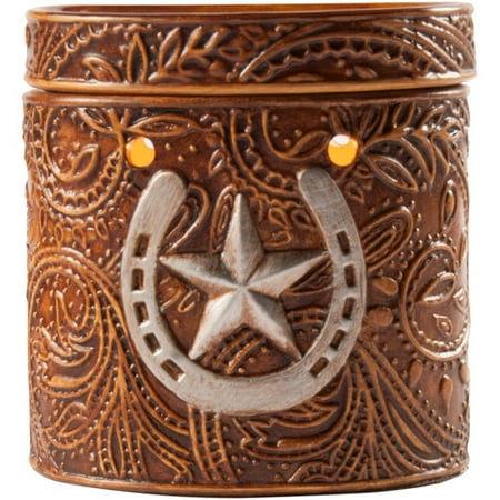 ScentSationals Western Leather 'N Iron Full-Size Warmer