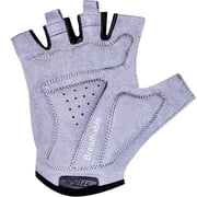 ZOL Tour Mens and Women Cycling Gloves Half Finger Breathable Comfort Pads Workout Gloves for Gym, Bike Gloves Full palm protection (X-Small)