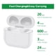 thumbnail image 5 of Estuche de carga inalámbrica de repuesto para auriculares Compatible con Bluetooth de 3 generación, estuche cargador de batería de 620mAh, ventanas emergentes, 5 of 5