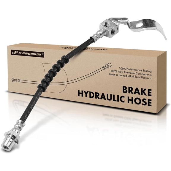 A-Premium Rear Center Brake Hydraulic Hose Compatible with Select Ford Models - Mustang 1971 1972 1973 - Replace# D1ZZ2282A