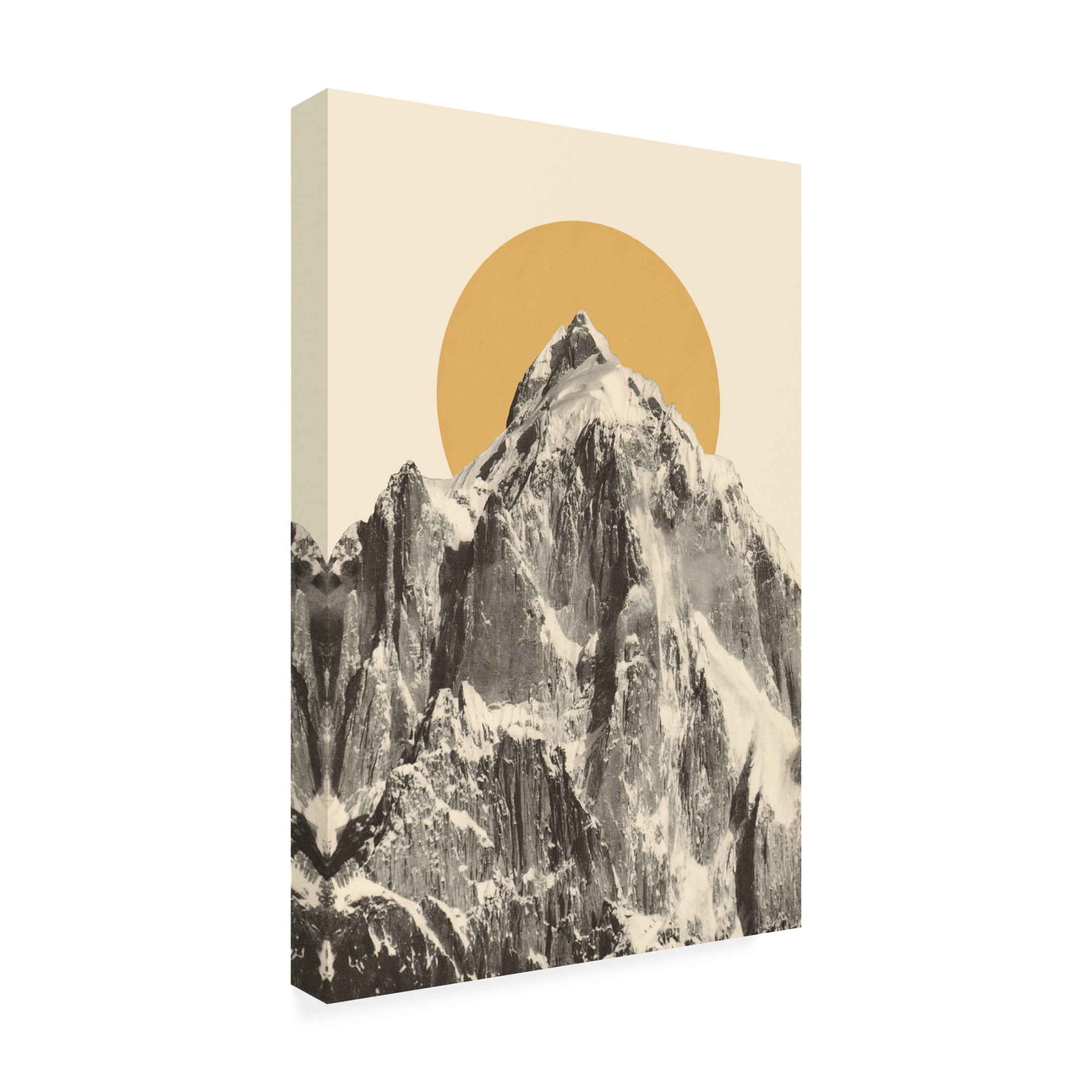 Trademark Fine Art Florent Bodart Mountainscape Canvas Wall Art