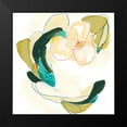 thumbnail image 2 of Vess, June Erica 20x20 Black Modern Framed Museum Art Print Titled - Abstract Orchid I, 2 of 5