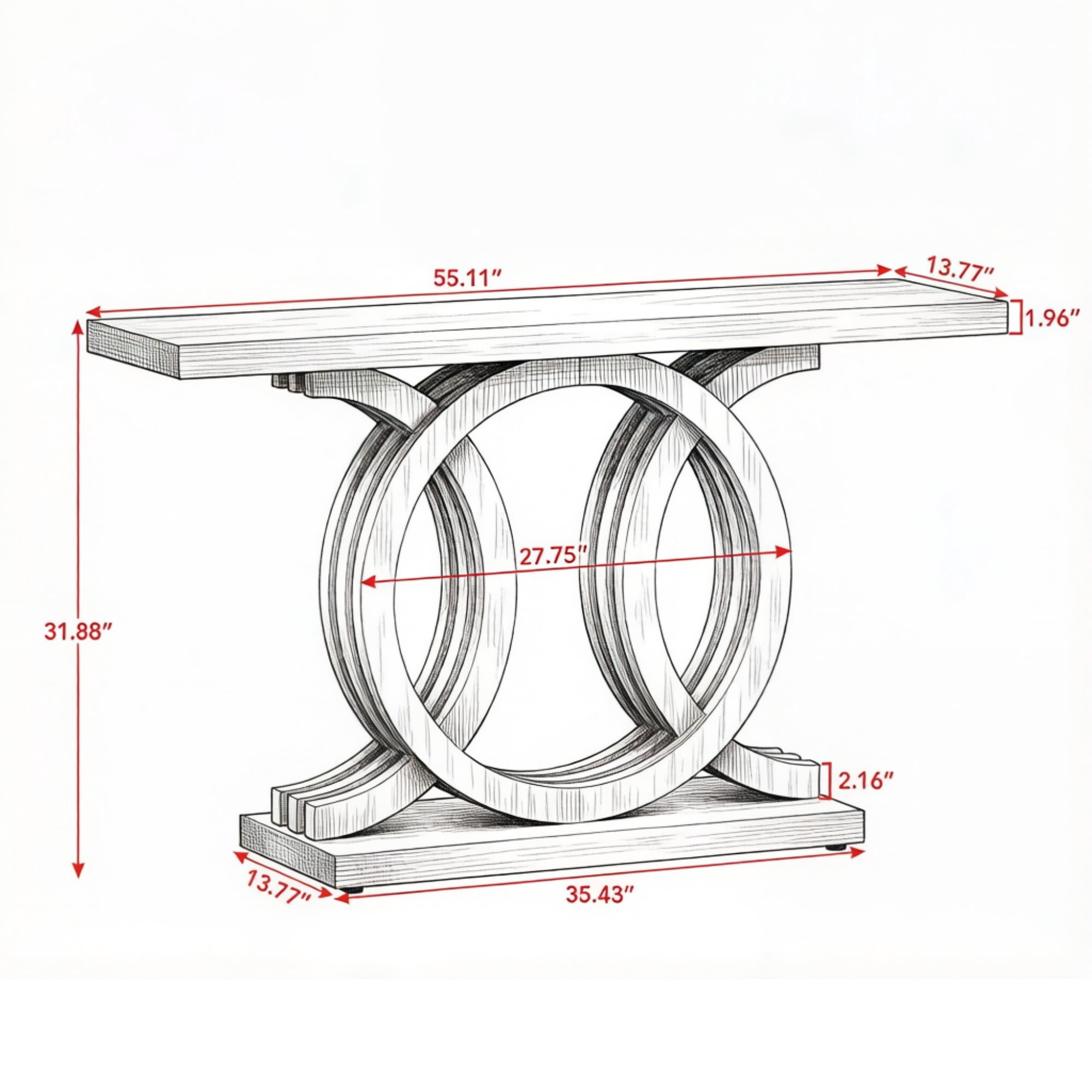 Long Console Table