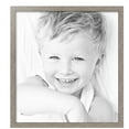 thumbnail image 2 of ArtToFrames 25" x 27" Silver Picture Frame, 25x27 inch Silver MDF Poster Frame (WOM-4642),  Pack, 2 of 8