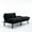 Black, variant on Modern Convertible Folding Bed / Fluffy Cushions, Fits Small Rooms