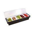 thumbnail image 4 of facefd Storage Box Ice Serving Tray Washable Seasoning Case Household Accessories Fruit Container Kitchen Supplies Fresh-keeping Box 6 Grids, 4 of 7