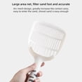 thumbnail image 4 of Cat Litter Scoop Large Surface Sifter Thickened Pet Cleaning Tool for Tofu Litter Durable Heavy Duty Deep Shovel with Ergonomic Handle for Easy Waste Removal Pink, 4 of 5