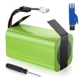 thumbnail image 5 of 14.4V 5000mAh Replacement Battery for Shark Ion Robot RVBAT850 RVBAT700 - Compatible with RV750 RV850 R75 R85 RV720 RV1000S RV101AE RV700_N RV720_N, 2-in-1 Connector, 5 of 10