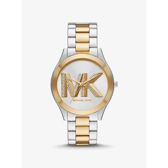 Michael Kors Slim Runway Crystal Pave Dial Stainless Steel Ladies Watch MK4297 Michael Kors Women main image 3