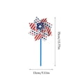 thumbnail image 3 of Patriotic Pinwheel Windmill Toy Plastic Garden and Party Decoration for Independence Day, 3 of 6