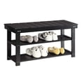 thumbnail image 2 of Oxford Utility Mudroom Bench, Black, 2 of 3