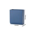 thumbnail image 4 of Wall-Mounted Remote Control Organizer | Plastic Storage Box for TV AC Keys Phone | Desktop Bedside Stationery Holder | Red Blue Pink Green, 4 of 7