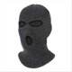 thumbnail image 2 of Warm Three-Hole Mask Cycling Hood Mask Solid Color Wool Knitted Hat, 2 of 5