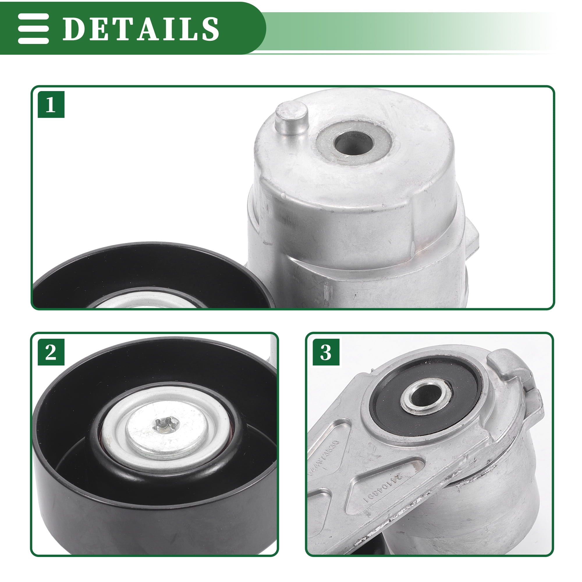 Engine Belt Tensioner Pulley Assembly for Chevrolet Equinox