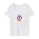 thumbnail image 1 of Camiseta para mujer verano señoras ropa cuello redondo camiseta para viaje playa trabajo oficina, 1 of 7