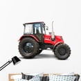thumbnail image 1 of Red Tractor Wall Decal by Wallmonkeys Peel and Stick Graphic (48 in W x 32 in H) WM225628, 1 of 4