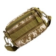 thumbnail image 1 of Eigraketly Bolso de hombro Paquete de pecho Bolsas de mensajero Exquisito a prueba de polvo Gran capacidad Accesorios de ciclismo Monedero cruzado Escalada Desierto digital Eigraketly OD024218-05, 1 of 6