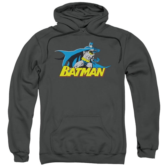 Batman - 8 Bit Cape - Pull-Over Hoodie - Large