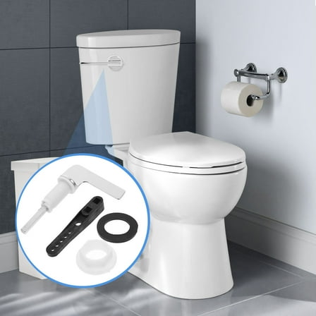 OFFIGAM Toilet Handle Side Mount Zinc Alloy 1Pack