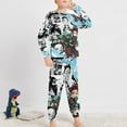 thumbnail image 2 of Demon Slayer Ki-ds Pajamas 2 Piece Pjs Set Little Big Bo-ys Gi-rls Sleepwear, 2 of 8