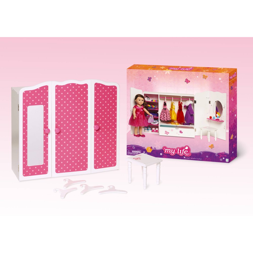 My Life As 18" Doll Furniture, Armoire - Walmart.com - Walmart.com