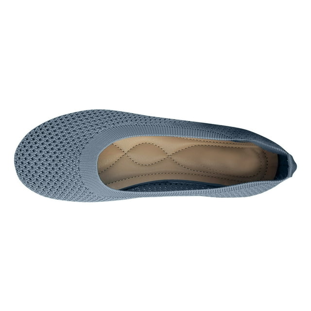 Ballerines pour Femmes à Bout Rond Chaussures Plates Habillées Ballerines Confortables Antidérapantes Chaussures Habillées Ballerines pour le Travail