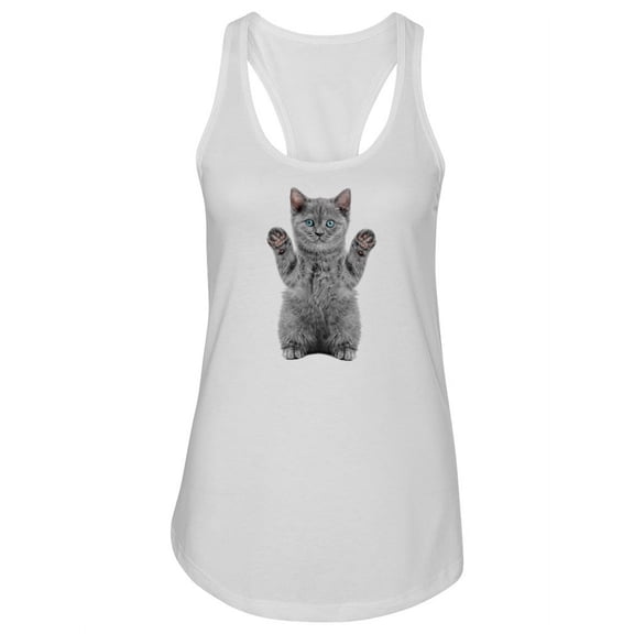 Raising Paws Kitten Tank Women -Image by Shutterstock, Female Small