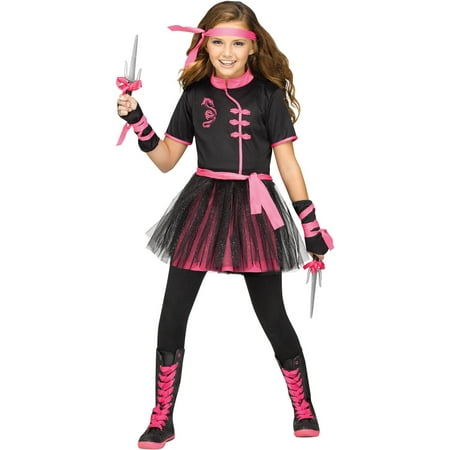 Ninja Miss Girls Child Halloween Costume