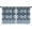 Blue Ethnic Geometric, variant on Blackout Kids Curtains,Gray and White Floral Pattern Childrens Insulated Curtains Set Of 2,Bedroom Essentials,Toddler Room Decor 42x54in(106x137cm)