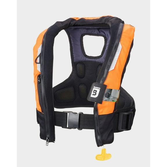 Bluestorm Arcus 40 Automatic/Manual Inflatable PFD Life Jacket for Adults (HD Orange) | US Coast Guard Approved