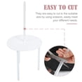 thumbnail image 3 of EIMELI Cake Separator Plates Cake Dowel Rods Food Grade Plastic 3 Sets 8 Inch, 3 of 6