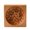 Brown, variant on Carved Wooden Shortbread Cookie Mold, Food Safe Embossing Biscuit Stamp 3.94x3.15x0.79 in for Cake Muffin Chocolate Soap DIY Baking Tool
