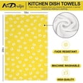 thumbnail image 2 of Hello Sunshine Kitchen Towels Summer Yellow Daisy Dish Towel 18 x 26 Inch for Seasonal Decoration Kitchen Bathroom Party Home Decorations Set of 2, 2 of 6