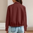 thumbnail image 4 of Fall Outfits For Women 2025 Sweatshirt Zip Up Long Sweaters With Pockets Off The Shoulder Sweatshirt Dress Long Sleeve Crop Top Workout My Items, 4 of 6