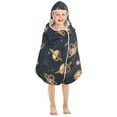 thumbnail image 7 of joogoo Astronaut Planet Space Kids Hooded Beach Towel Baby Bath Towel 23.5"x50", 7 of 7