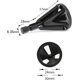 thumbnail image 4 of Deburring External Chamfer Tool Hss For Drill Bit, Remove Burr Repairs Tools Remove Burr Drill Bit, Metal External Chamfer Hexagon Shank Deburring Too, 4 of 4