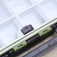 thumbnail image 3 of FUEENIRVA Hook Box Accessories with Transparent Inner Cover and High-Grade ABS Waterproof Shell Green, 3 of 8
