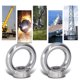 thumbnail image 5 of 10Pcs Lifting Eye Nut Stainless Steel Ring Shape Fastener Tools for Forestry MachineryM6, 5 of 5