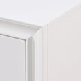 thumbnail image 4 of Millwork Holdings,. Co. Inc ClickDecor Edmond Wood Nightstand with USB Charging Station and Drawers 3-Drawer White 3-drawer, 4 of 5